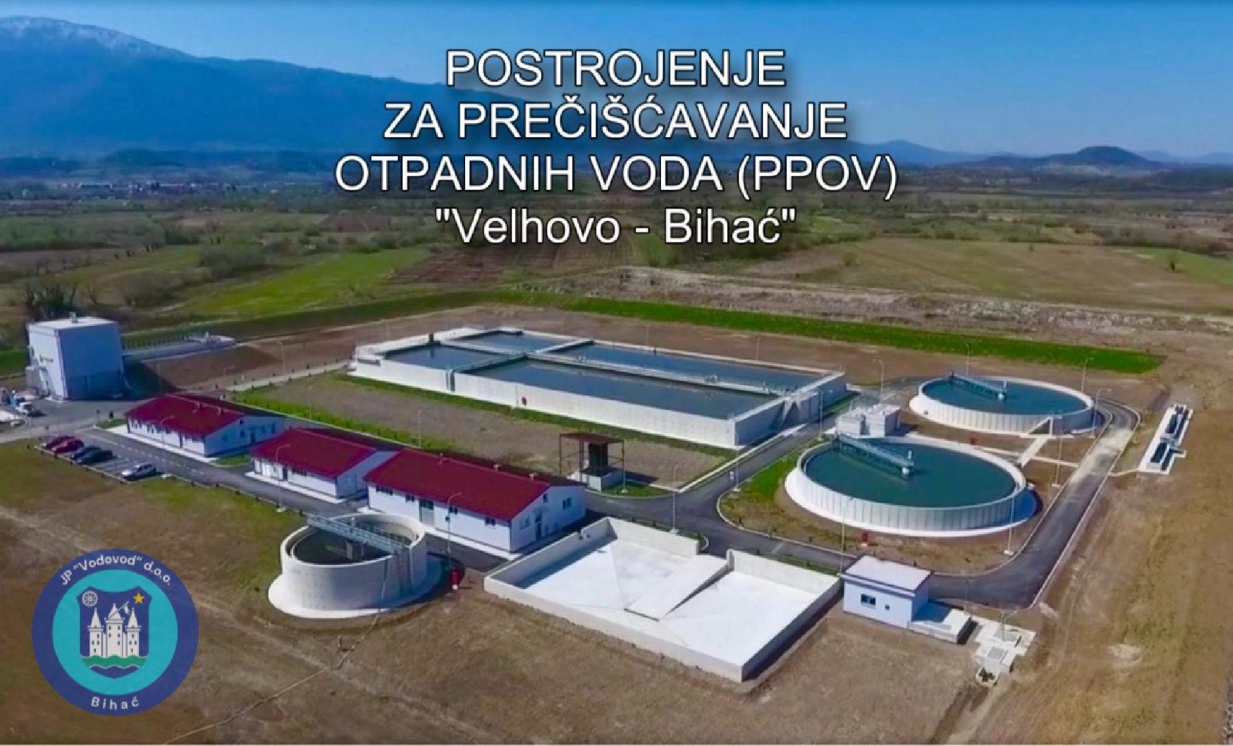 Postrojenje za prečišćavanje otpadnih voda (PPOV) Velhovo - Bihać